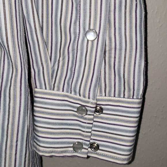 Crazy Cowboy Western Long Sleeve Shirt Rodeo Time - Picture 4 of 7